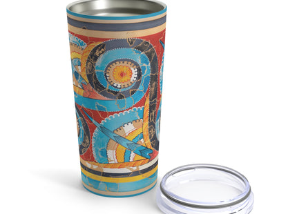 Reproduction of S-Spiral Frieze by Emile Gilliéron Tumbler 20oz
