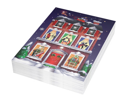 A Christmas Eve Celebration Postcard Bundles (envelopes included)