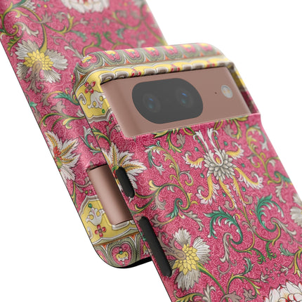 Pink Floral Pattern by Owen Jones Phone Cases