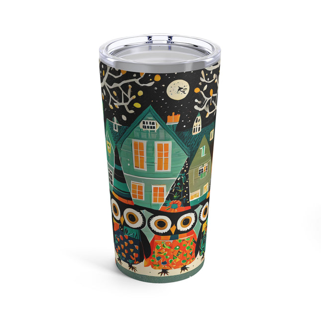 Night of the Trick-or-Treating Owlets Tumbler 20oz