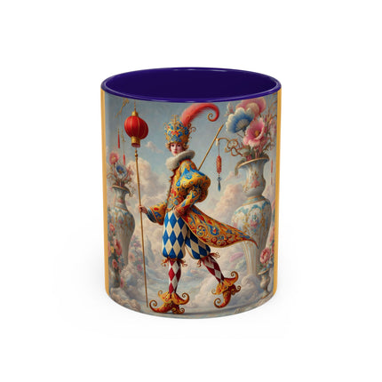 The Ornamental Jester Colorful Mugs (11oz, 15oz)