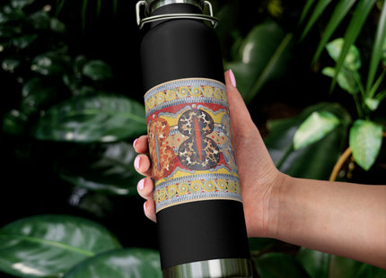 Reproduction of the Shield Frieze by Emile Gilliéron Copper Vacuum Insulated Bottle, 22oz