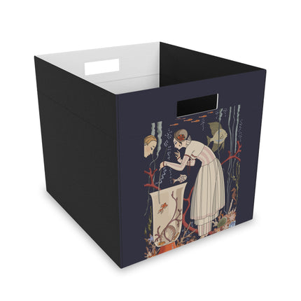 The Dazzling Little Fish by George Barbier Felt Storage Box