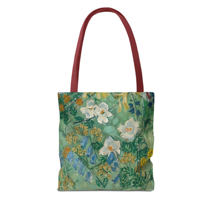Flowers by August Babberger Tote Bag (AOP)
