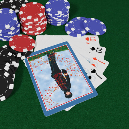 Elegance in Autumn Playing Cards