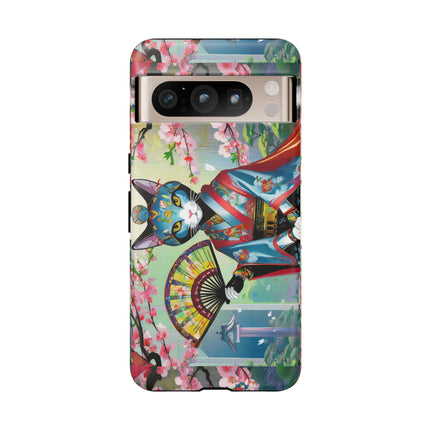 Cyberpunk Geisha Phone Cases