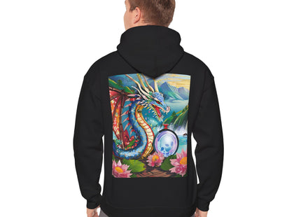 Wisdom’s Guardian Dragon – Heavy Blend™ Hooded Sweatshirt