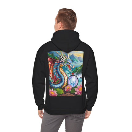 Wisdom’s Guardian Dragon – Heavy Blend™ Hooded Sweatshirt