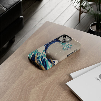 The Great Wave off Kanagawa by Katsushika Hokusai Phone Cases