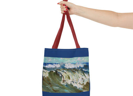 The Wave by Karl Hagemeister Tote Bag (AOP)