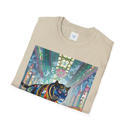 Cyber Panther's Hunt Softstyle T-Shirt