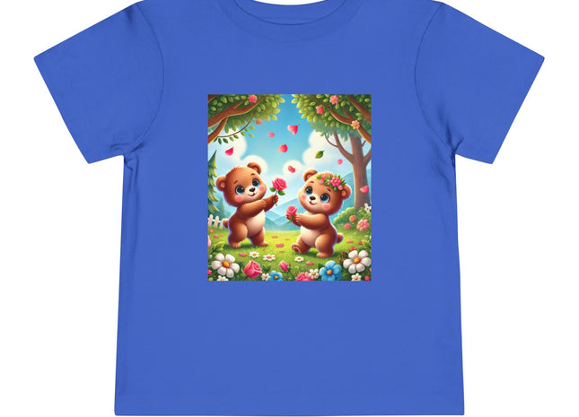 Teddy Bear Friendship Toddler Short Sleeve Tee