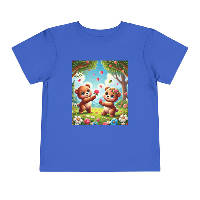 Teddy Bear Friendship Toddler Short Sleeve Tee