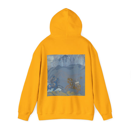 The Duel by Nicholas Roerich Unisex Heavy Blend™ Hooded Sweatshirt
