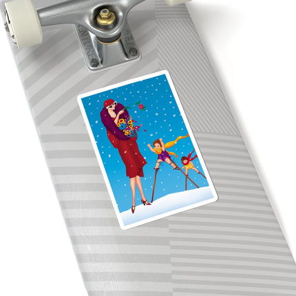 Snowfall & Couture Kiss-Cut Stickers (4 Sizes)