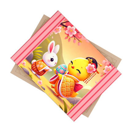 Whimsical Springtime Exchange Ceramic Tile