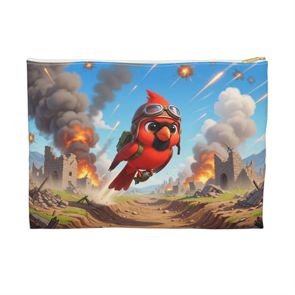 Cardinal Dive Bomber Accessory Pouch – Bold Aviator & Sky Adventure