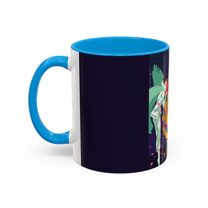 Moonlit Masquerade: The Fairy Queen's Ball Colorful Mug (11oz, 15oz) – Fairy Tale Elegance, Fantasy Charm & Enchanted Style