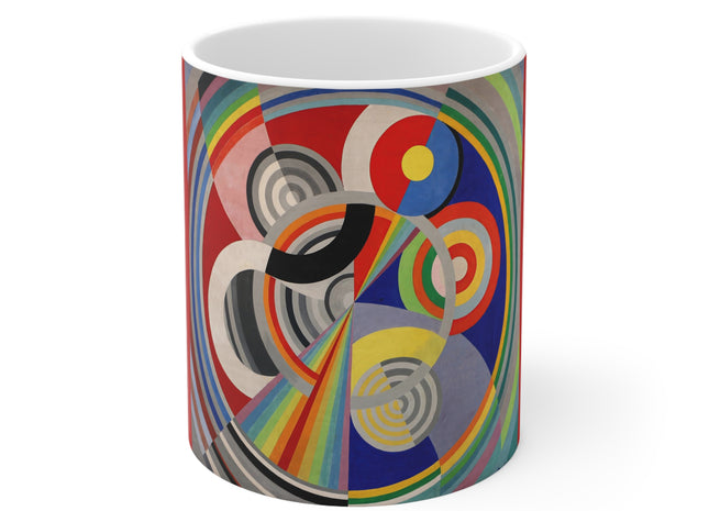 Rythme No. 1 by Robert Delaunay Ceramic Mug 11oz