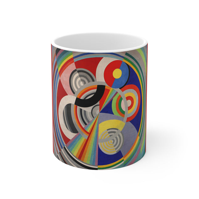 Rythme No. 1 by Robert Delaunay Ceramic Mug 11oz