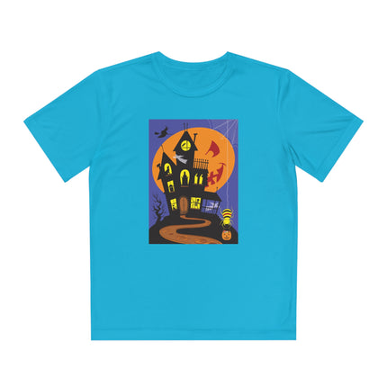 Halloween Night at the Haunted House Youth Competitor Tee