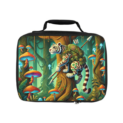 Silent Stripes Lunch Bag – Stealthy Tiger & Misty Jungle