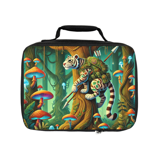 Silent Stripes Lunch Bag – Stealthy Tiger & Misty Jungle