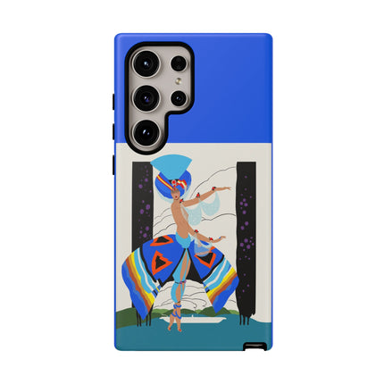 Exotic Dancer Phone Case – Vibrant Performance & Art Deco Flair