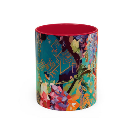 Golden Wisteria Symphony Colorful Mugs (11oz, 15oz)