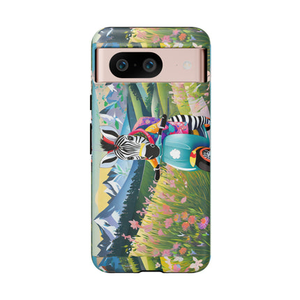 Stripes on Wheels Phone Cases