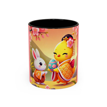 Whimsical Springtime Exchange Colorful Mugs (11oz, 15oz)