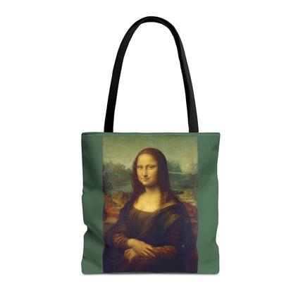 Mona Lisa by Leonardo da Vinci Tote Bag (AOP)