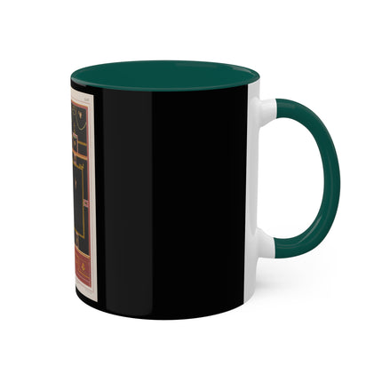 Pompeii Walls Pl.04 by Victor Steeger Colorful Mugs, 11oz