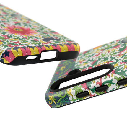 Colorful Floral Pattern by Owen Jones Phone Cases