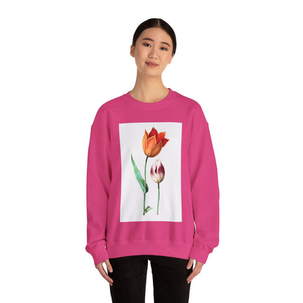 Tulip by Anselmus Boëtius de Boodt Heavy Blend™ Crewneck Sweatshirt