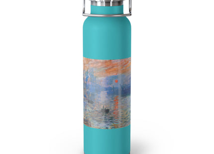 Sunrise by Claude Monet Copper Vacuum Insulated Bottle, 22oz