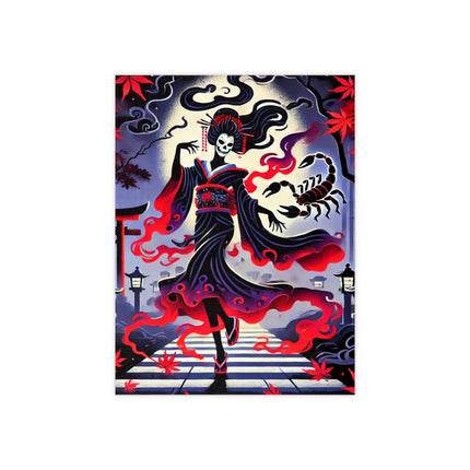 Halloween Sorceress Ceramic Tile