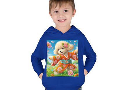 Chrysanthemum Meadow Play Toddler Pullover Fleece Hoodie