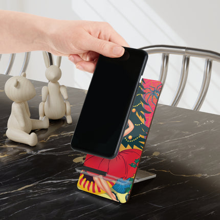 Art Deco Christmas Enchantment Mobile Display Stand for Smartphones