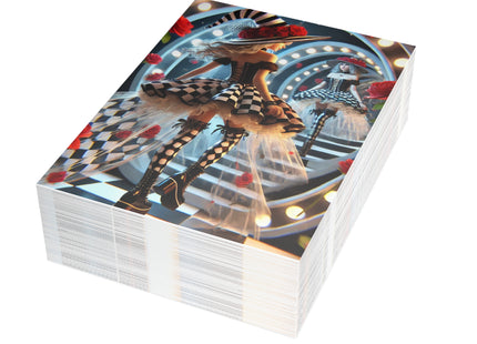Halloween Witch Through the Mirror Postcards (envelopes included) - Bundles of 10, 30, 50 Pieces