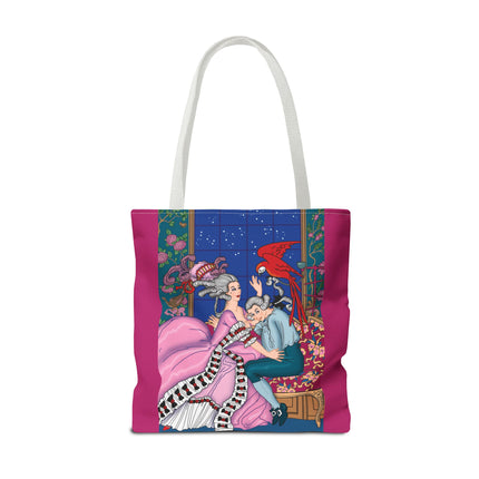 The Jealous Parrot by George Barbier Tote Bag (AOP)