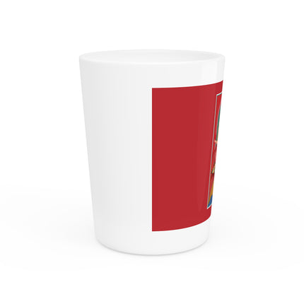 July & Ruby (from the Gem Series) by Sofia Chiostri Ceramic Shot Glass