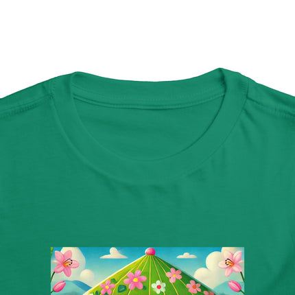 Lily Pond Stroll Toddler Short Sleeve Tee