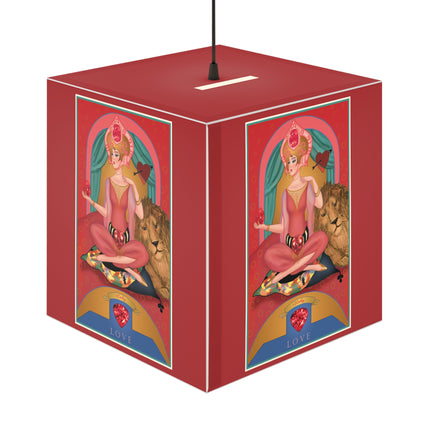 July & Ruby Zodiac Light Cube Lamp