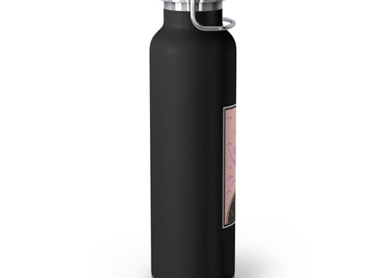 Woman Waiting for her Beloved at 1:59 by Kobayashi Kaichi Copper Vacuum Insulated Bottle, 22oz
