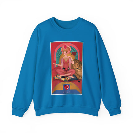 July & Ruby (from the Gem Series) by Sofia Chiostri Heavy Blend™ Crewneck Sweatshirt