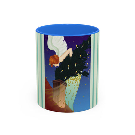 The Christmas Angel Colorful Mugs (11oz, 15oz)