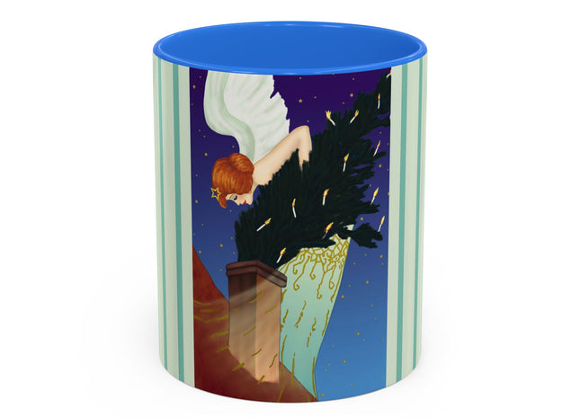 The Christmas Angel Colorful Mugs (11oz, 15oz)