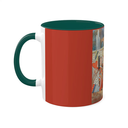 Off with her head! Off with— by Sir John Tenniel Colorful Mugs, 11oz