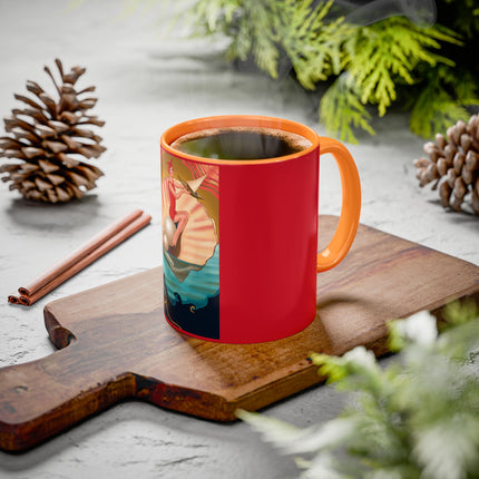 Pearls of the Sea Colorful Mugs (11oz, 15oz)